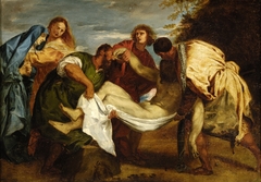 The Entombment by Eugène Delacroix