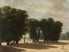 The Entrance to the Park of Saint-Cloud, Paris by Pieter Rudolph Kleijn