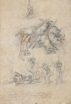 The Fall of Phaeton by Michelangelo