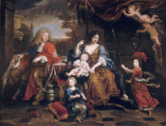 The family of the Grand Dauphin, Louis of France (1661-1711) by Pierre Mignard I