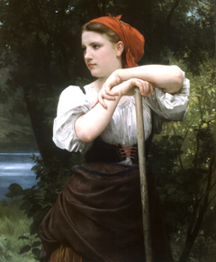 The Hay-Maker by William-Adolphe Bouguereau