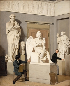 The Plaster Cast Collection in the Royal Academy of Fine Arts by Julius Exner