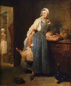 The Provider by Jean-Baptiste-Siméon Chardin