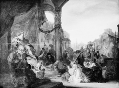 The Queen of Sheba's Visit to Solomon by Nikolaus Knüpfer