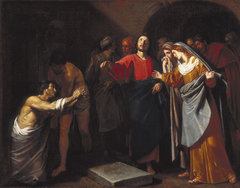 The Raising of Lazarus by Andrea Vaccaro