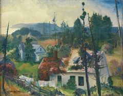 The Red Vine, Matinicus Island, Maine by George Bellows