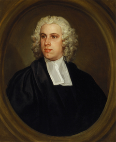 The Reverend Dr. John Lloyd, Curate of St. Mildred's Church, Bread Street by William Hogarth