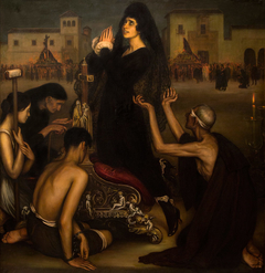 The Saeta by Julio Romero de Torres