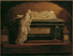 The tomb of Emperor Leopold II by Franz Anton Zauner in the Augustinerkirche by Heinrich Füger