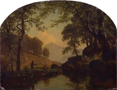 The Trout Brook by Albert Bierstadt