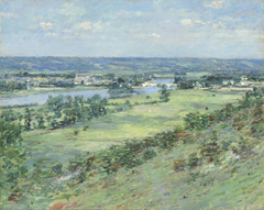 The Valley of the Seine, from the Hills of Giverny by Theodore Robinson