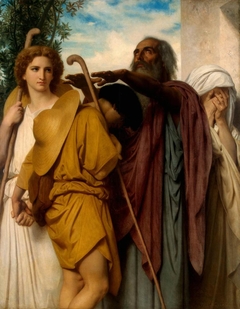 Tobias Saying Good-Bye to his Father by William-Adolphe Bouguereau