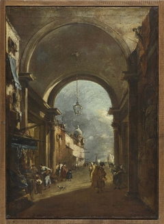 Tordurchblick by Francesco Guardi