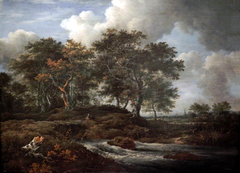 Torrent with Oak Trees by Jacob van Ruisdael