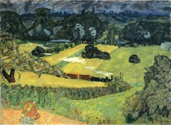 Train and Bardes by Pierre Bonnard