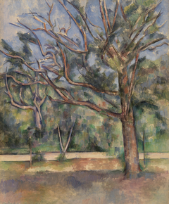 Trees and Road (Arbres et route) by Paul Cézanne