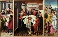 Triptych of the Last Supper by Master of the Legend of Saint Catherine