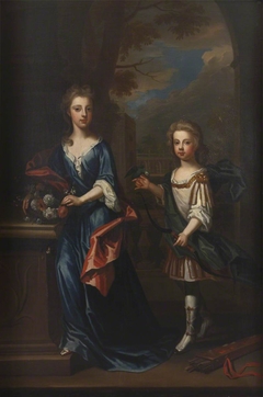 Two Children, possibly of William Cavendish, 2nd Duke of Devonshire (1672-1729) by Anonymous