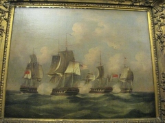 Unidentified Naval Battle, War of 1812 by Unidentified Artist