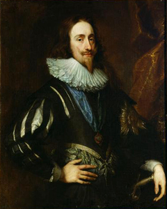 Carlo I con l'uniforme dell'Ordine della Giarrettiera by Anthony van Dyck