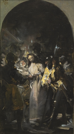 The arrest of Christ by Francisco de Goya