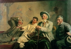 Art Judges by Michael Peter Ancher