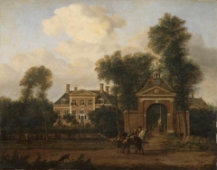 View of Herteveld near the Vecht river, Utrecht by Jan van der Heyden