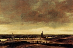 View of Rhenen by Hercules Seghers