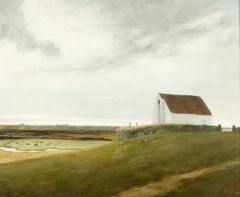 View of the District near the River Karup, Jutland by Johan Rohde