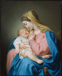 Virgin and Child by Domenico Corvi