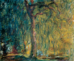 Weeping Willow by Claude Monet