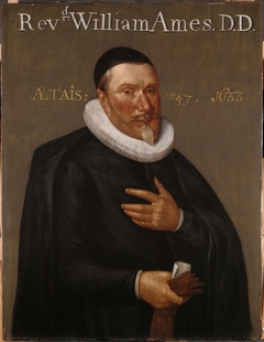 William Ames (1576-1633) by Willem van der Vliet