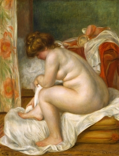 Woman After Bath by Auguste Renoir