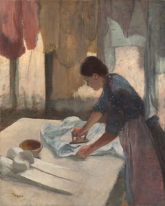 Woman Ironing by Edgar Degas