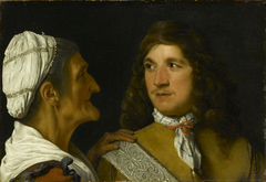 Young Man and a Procuress by Michiel Sweerts