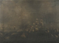 A Naval Engagement by Anonymous