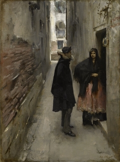 A Street in Venice by John Singer Sargent