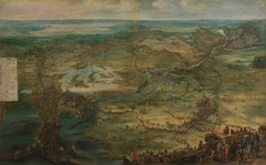 Aerial View of the Siege of Breda by Peter Snayers