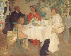 Al fresco by E. Phillips Fox