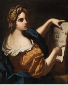 Albunea, the Tiburtine Sibyl by Lorenzo Pasinelli