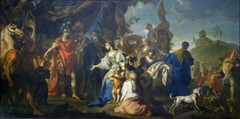 Alexandre le Grand et la famille de Darius by Claudio Francesco Beaumont