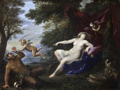 Amor vincit Omnia ('Love conquers all')/Venus directing Cupids to chastise Pan by Anonymous