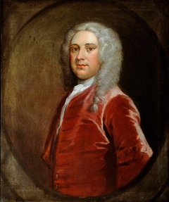 An Unknown Gentleman in a Red Coat by Anonymous