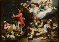 Annunciation to the Shepherds by Anonymous