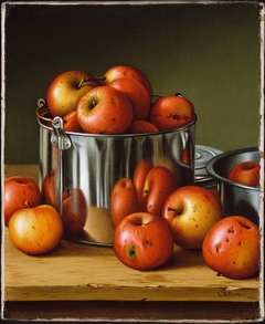 Apples in a Tin Pail by Levi Wells Prentice