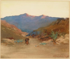 Arthur Melville - Sunset in Morocco - ABDAG007432 by Arthur Melville