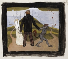 At the Crossroads by Hugo Simberg