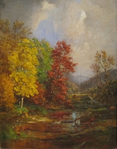 Autumn Landscape by Jasper Francis Cropsey