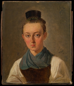 Bavarian Woman, Study by Niels Simonsen