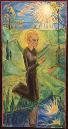 Betende by Erich Heckel